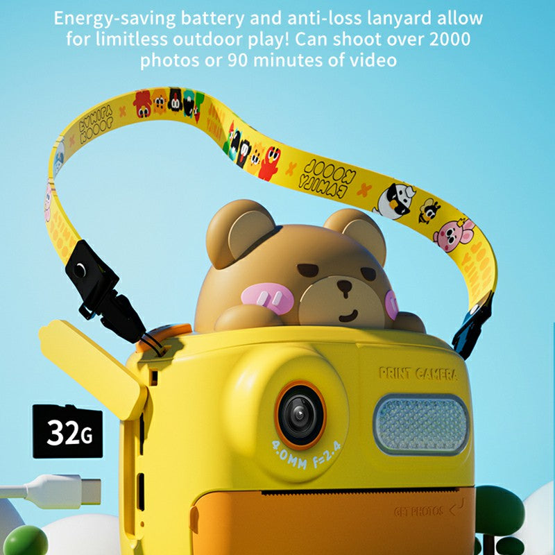KOOOL K64 Children HD Dual Lenses Instant Camera for Photography and Video Recording KOOOL K64 Children HD Dual Lenses Instant Camera for Photography and Video Recording
